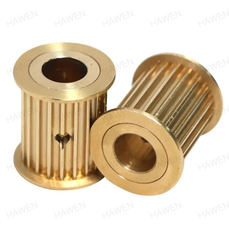 Mosiężne koło pasowe