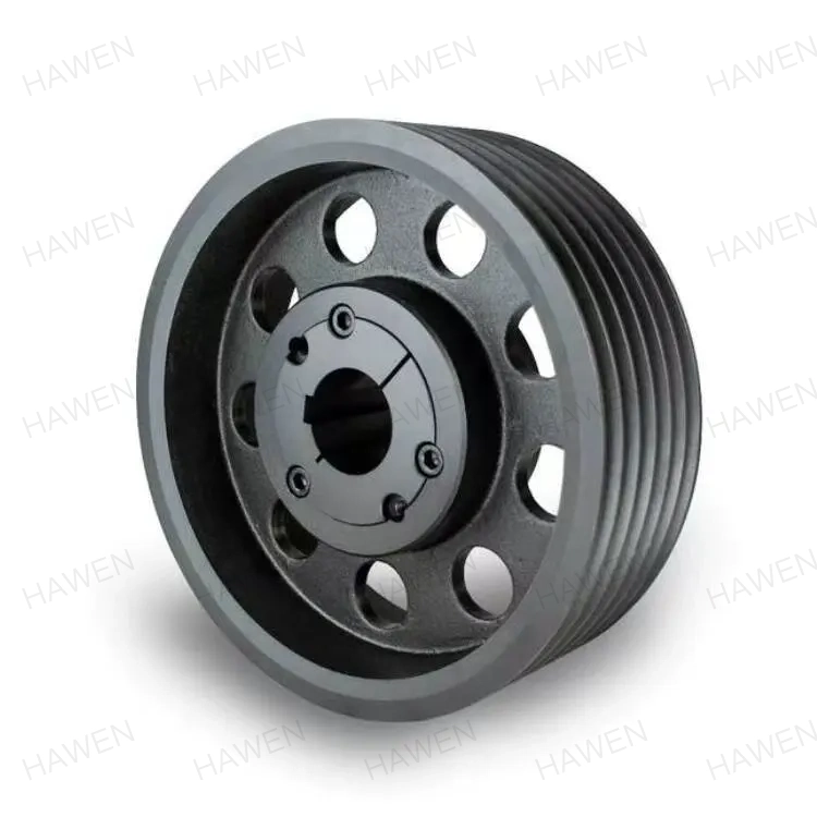 Koło pasowe z kołnierzem